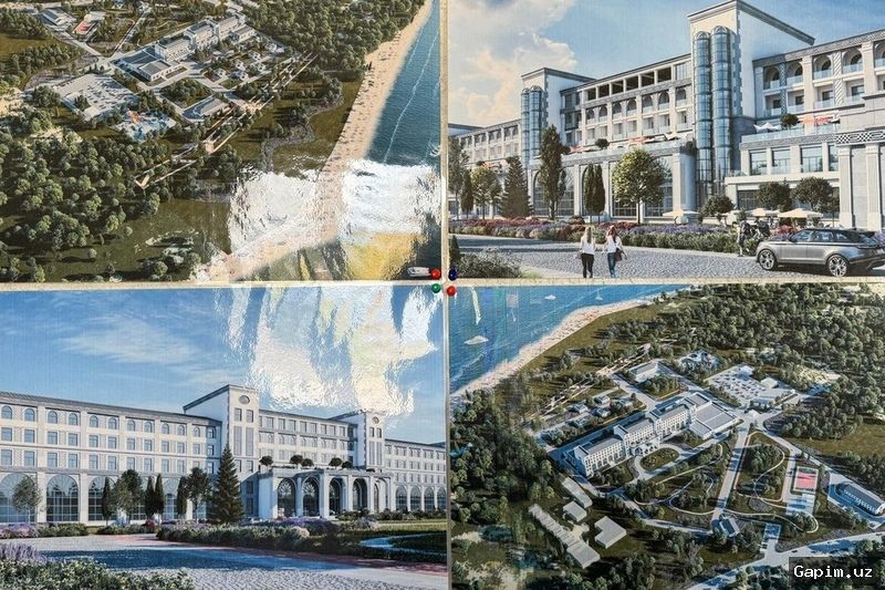 🏨🌟 На берегу Иссык-Куля открылась новая пятизвездочная гостиница «Баку»