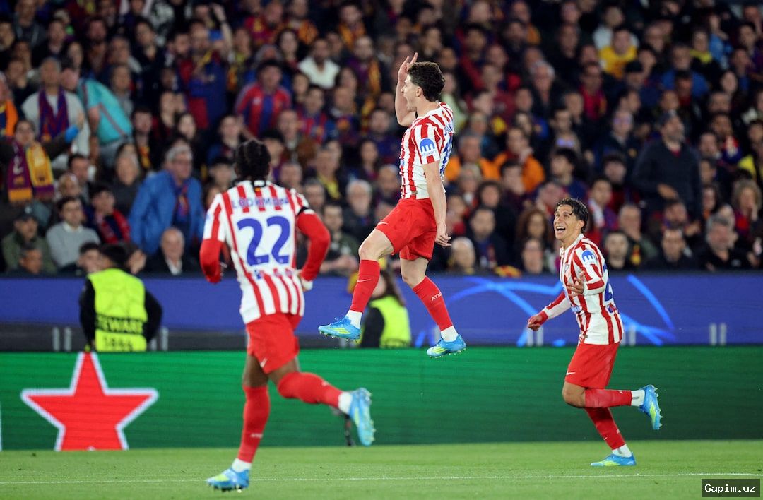 ⚽️🔴 Atletico Madrid Barcelonani 10 kishilik holatda mag‘lub etdi