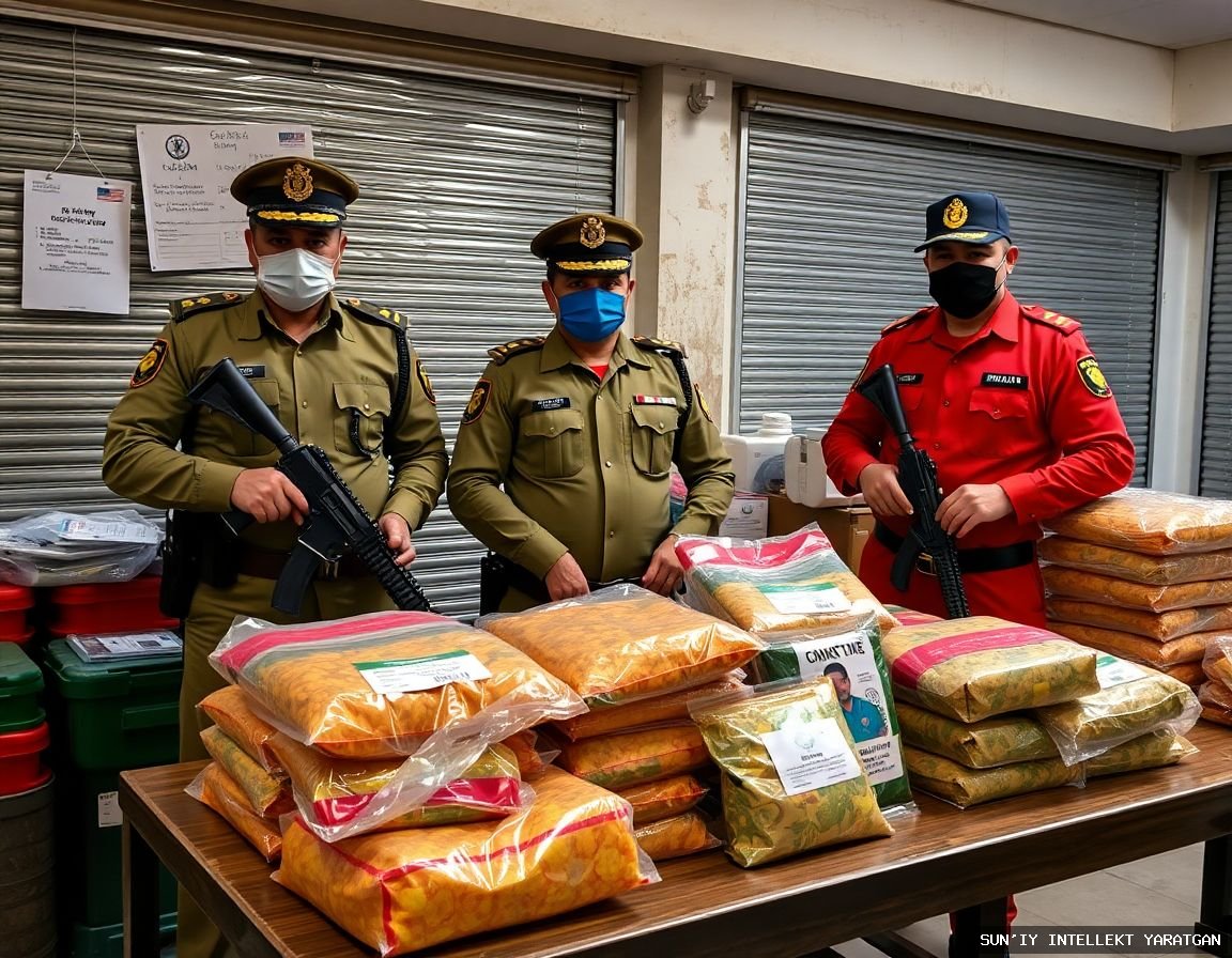 Служба государственной безопасности и полиция предотвратили попадание синтетических наркотиков на чёрный рынок на сумму $300 000