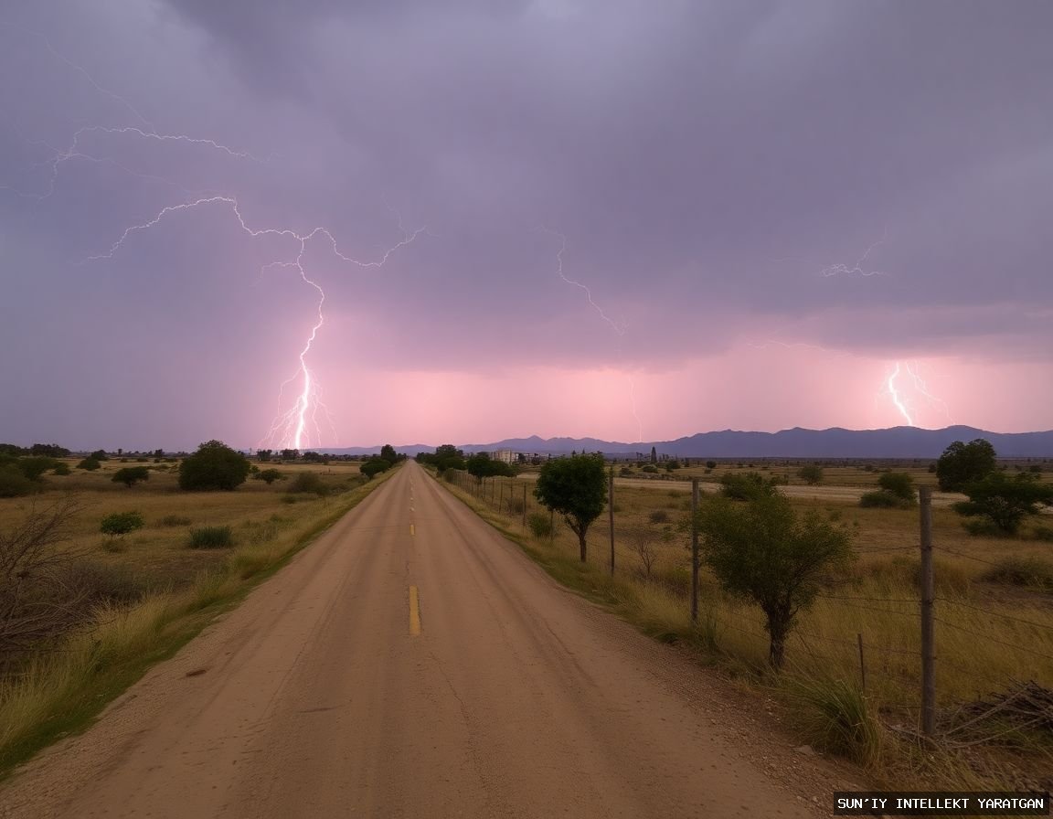 Farish tumani hokimiyati "kuchli chaqmoq urishi" haqidagi xabarlarni rad etdi