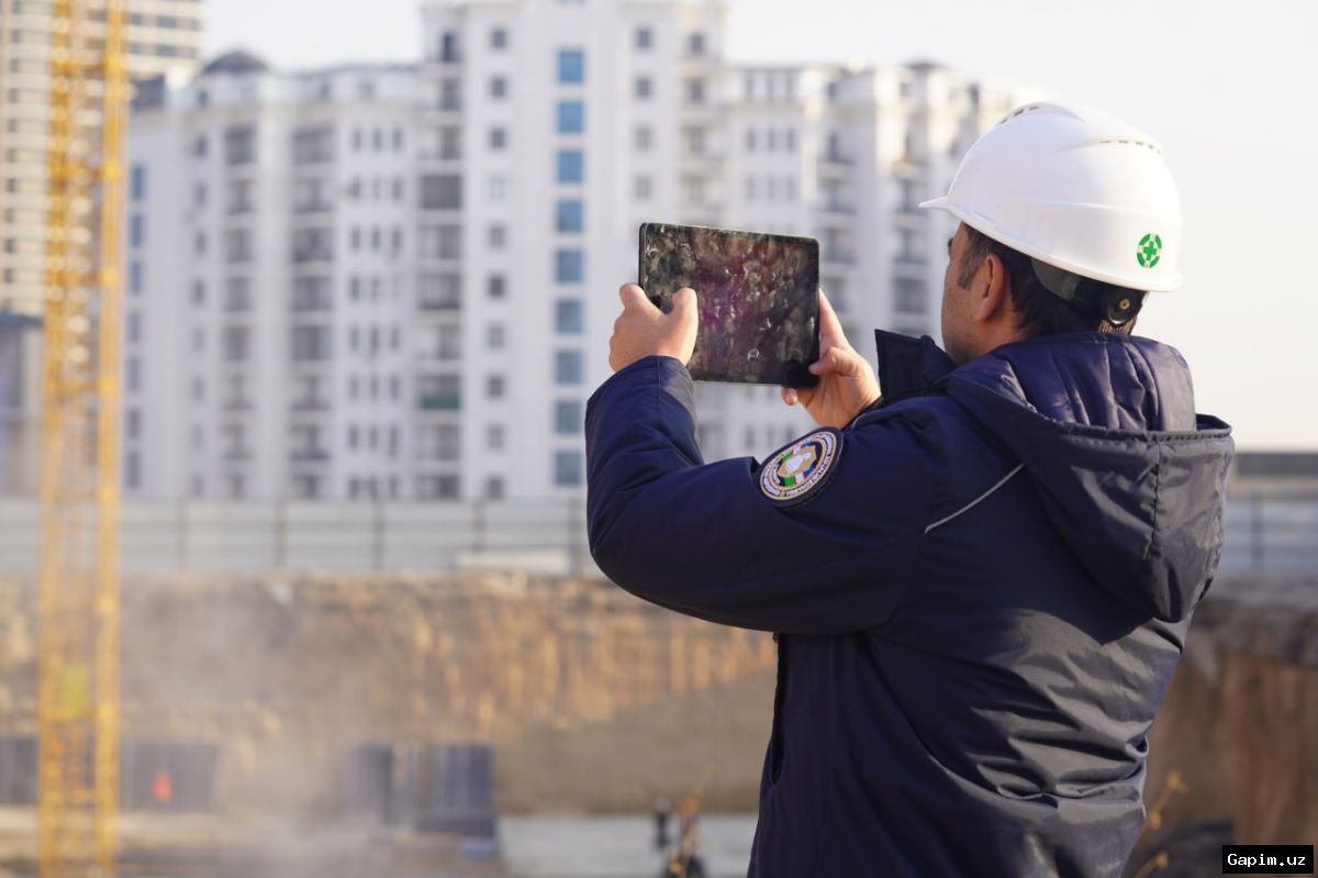 🏗️🚧 В Ташкенте на стройке выявлены грубые нарушения