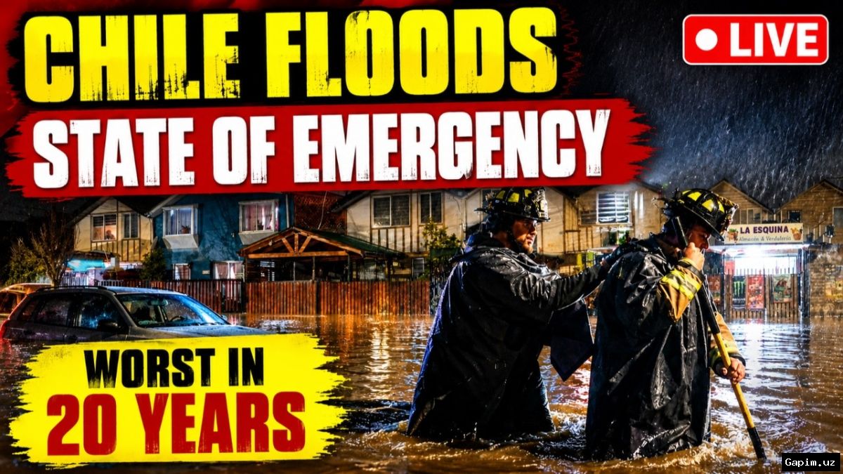 🌧️⚰️ Chile floods: 13 dead, 7 missing as state of emergency declared