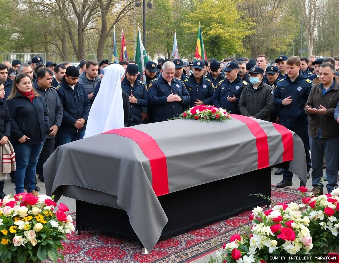 Farewell Held in Kashkadarya for Traffic Police Inspector Killed in Tashkent