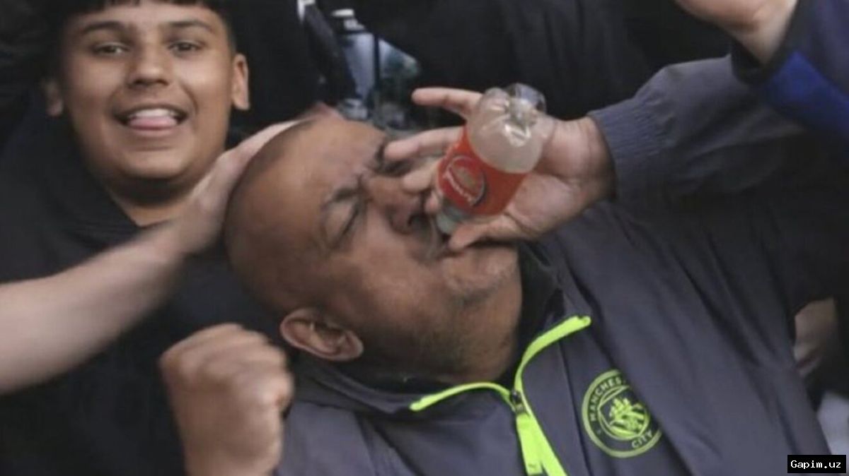 ⚽️😂 Manchester City Fan’s Bottle Meme Mocks Arsenal as Title Race Reignites