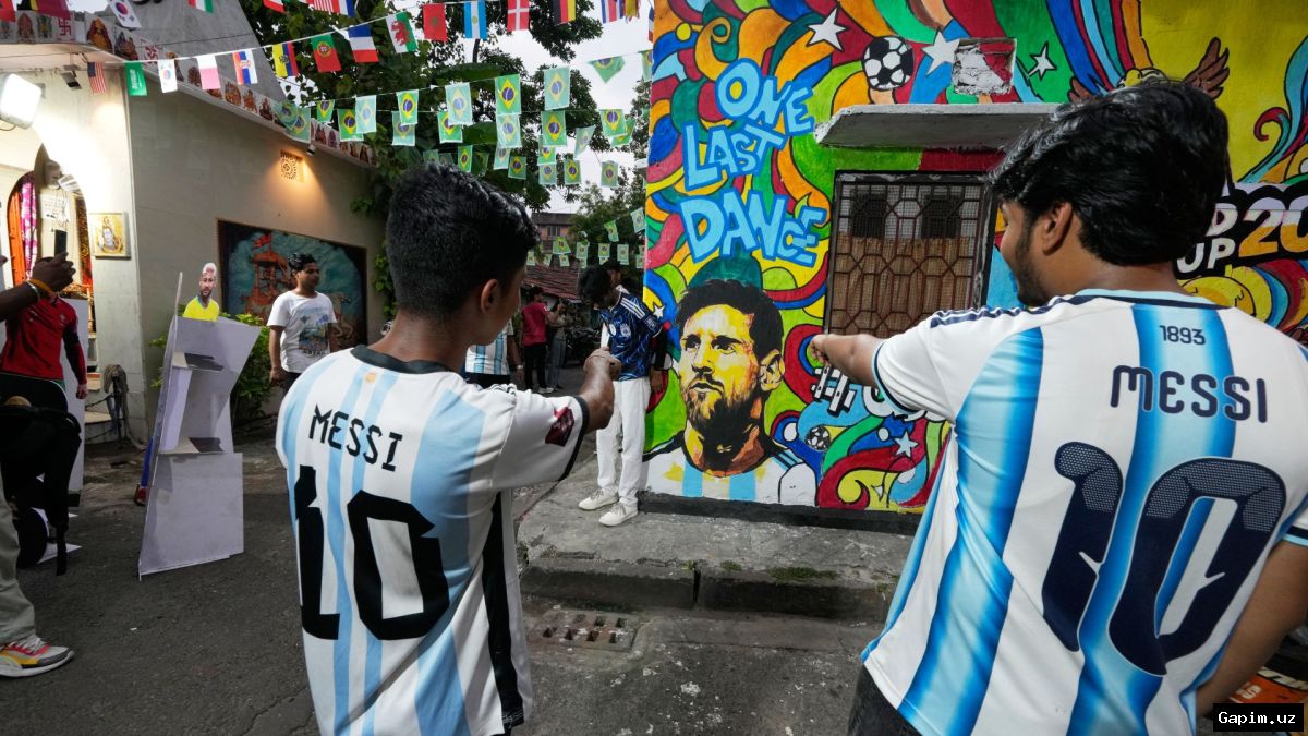 ⚽️🇦🇷 Kolkata Messi muxlislari: Argentina bilan yurak urishi