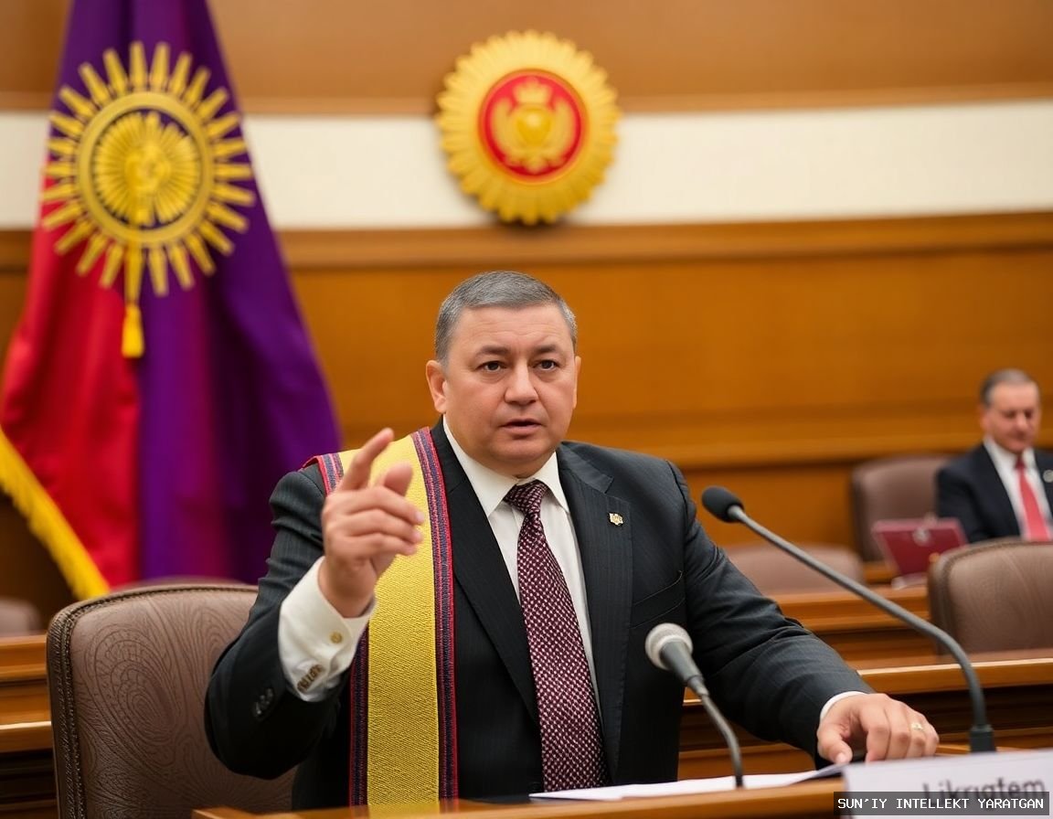 Спикер парламента Кыргызстана Нурланбек Тургунбек уулу подал в отставку