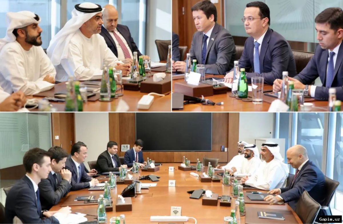 🤝💰 O‘zbekiston va BAA o‘rtasidagi yuqori darajadagi uchrashuv: 20 milliard dollarlik loyihalar muhokama qilindi