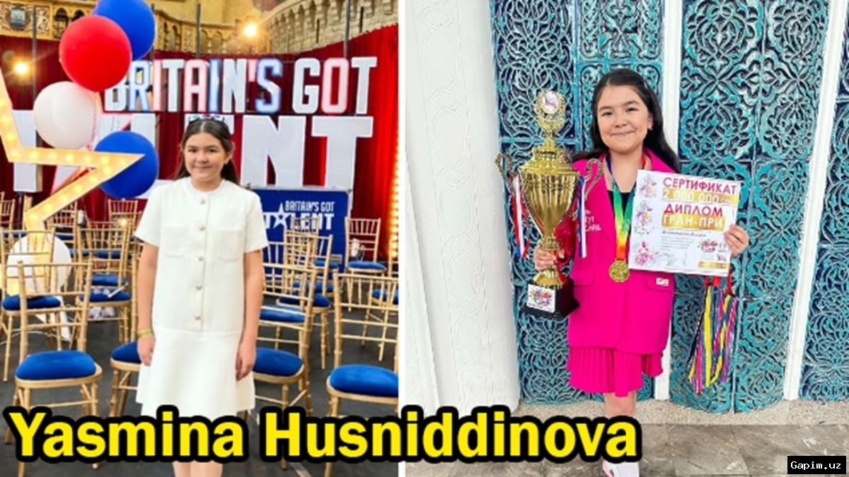 🎤🌟 11-летняя исполнительница из Узбекистана прошла в следующий этап шоу Britain’s Got Talent