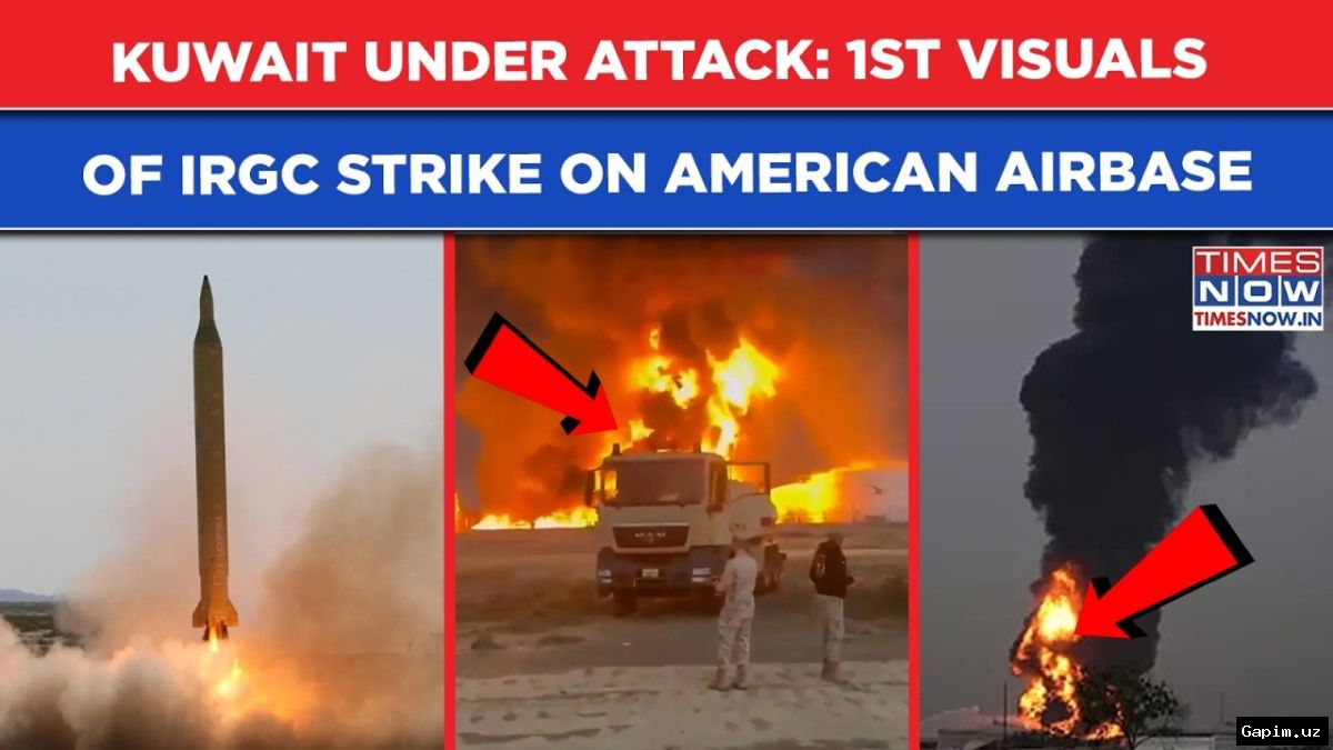 ⚔️🔥 Iran's IRGC Strikes US Base in Retaliation; Kuwait Intercepts Air Attacks
