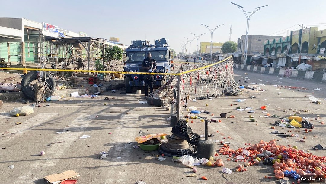 💥😔 Nigeriyaning Maiduguri shahrida sodir bo‘lgan portlashlar: 23 kishi halok bo‘ldi, 100 dan ortiq yaralandi