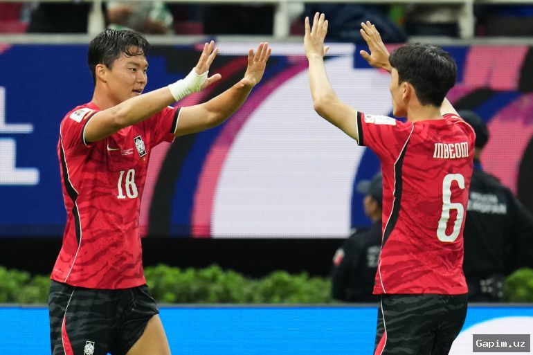 ⚽️🇰🇷 Южная Корея обыграла Чехию 2:1 и одержала первую победу на чемпионате мира