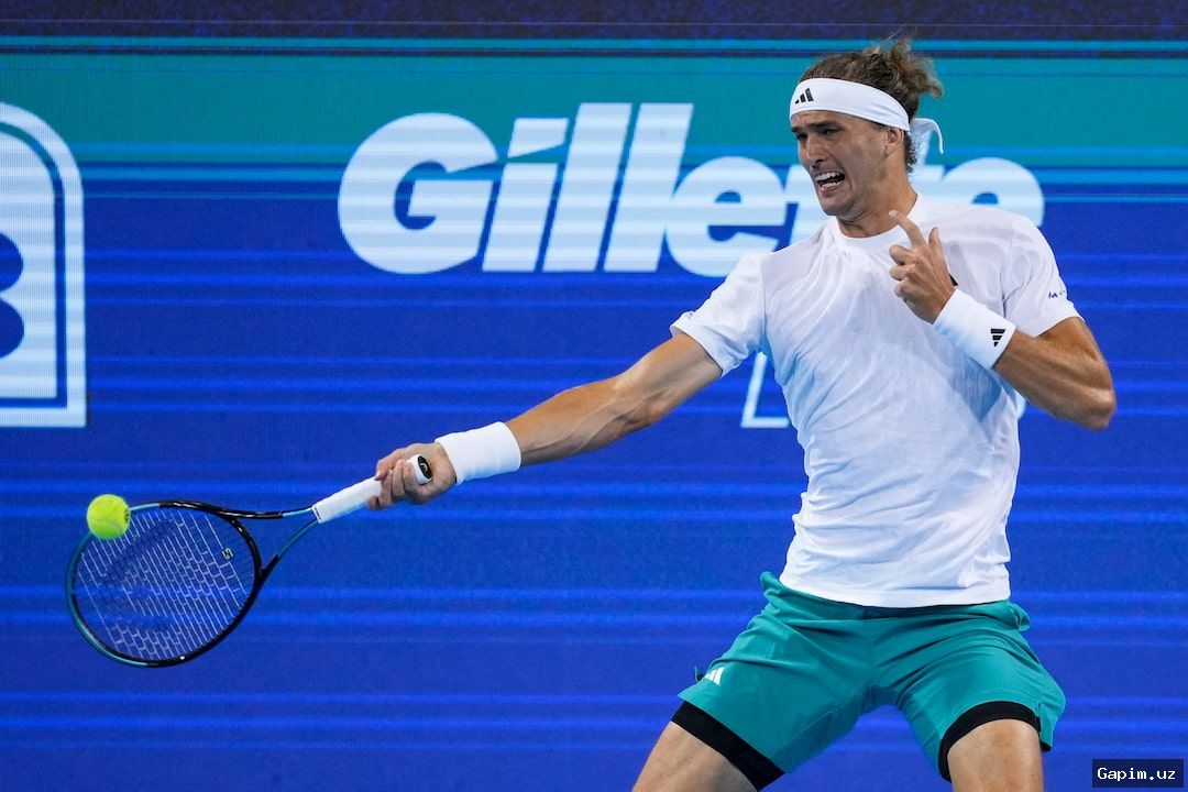 🎾🏆 Cincinnati Masters: Zverev uchinchi raundda, Uilyams opa-singillar mag'lubiyatga uchradi