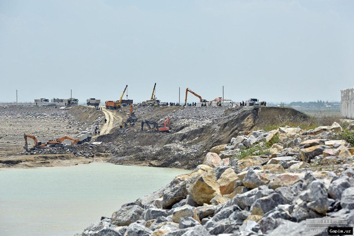 🌊🏗️ Uzbekistan Invests Billions to Protect Water Objects from Floods and Mudflows