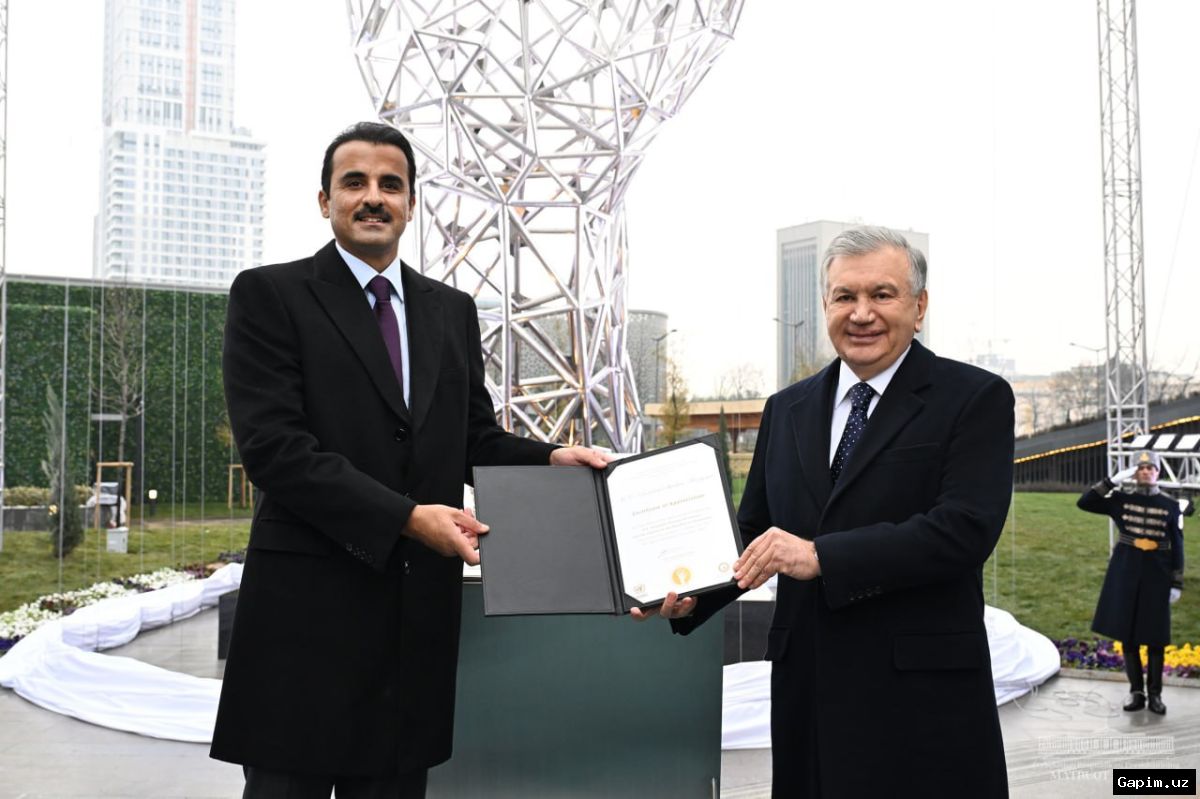 🤝🇺🇿 Özbekiston va Qatar rahbarlari strategik şeriklik masalalarini muhokama qildilar