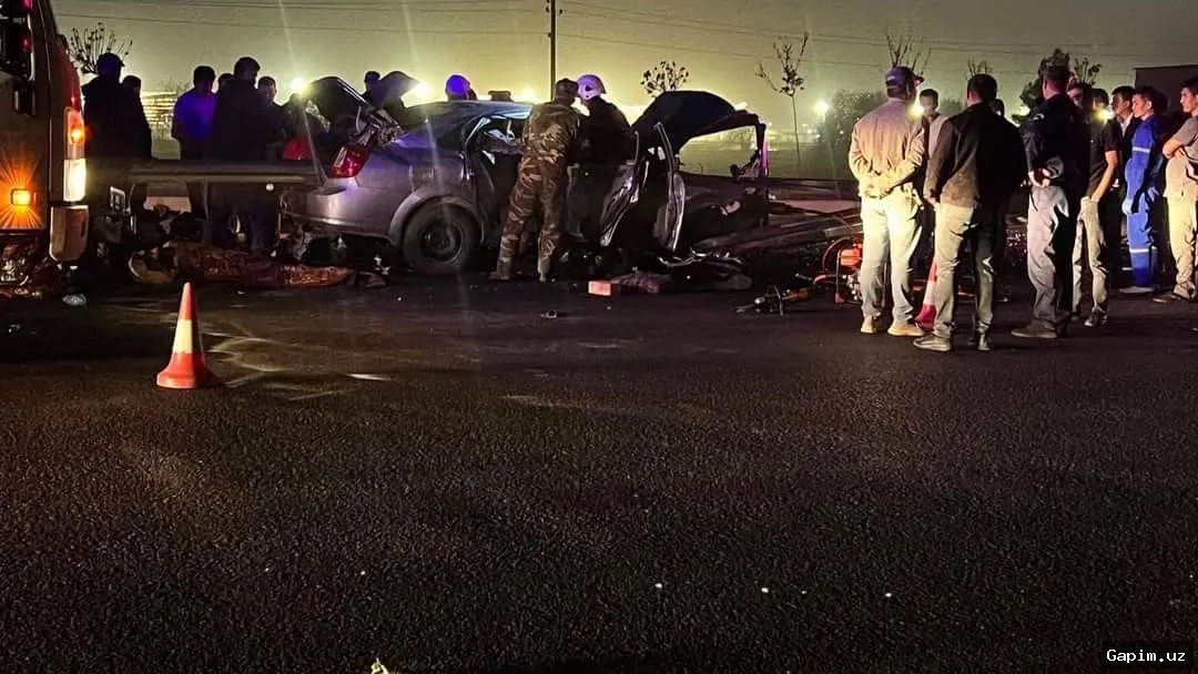 🚗⚠️ Samarqand viloyatida yuz bergan YTH oqibatida haydovchi halok bo'ldi