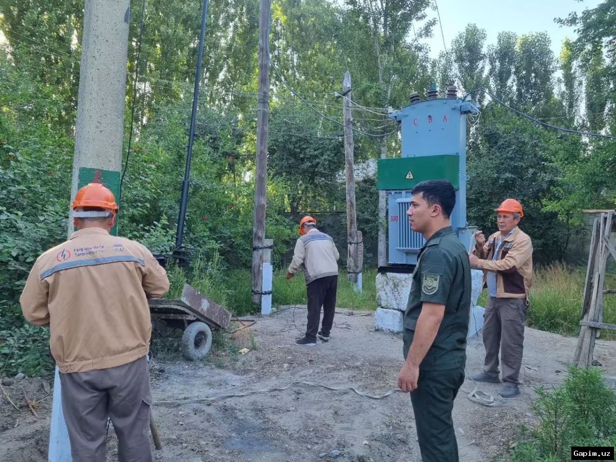 ⚡️🔌 Illegal Energy Use Cases Uncovered in Namangan and Tashkent Regions