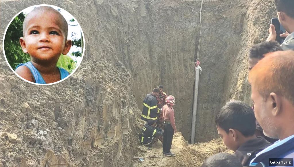 🚨👶 В Ташкентской области 5-летний ребенок упал в трубу, спасатели извлекли его