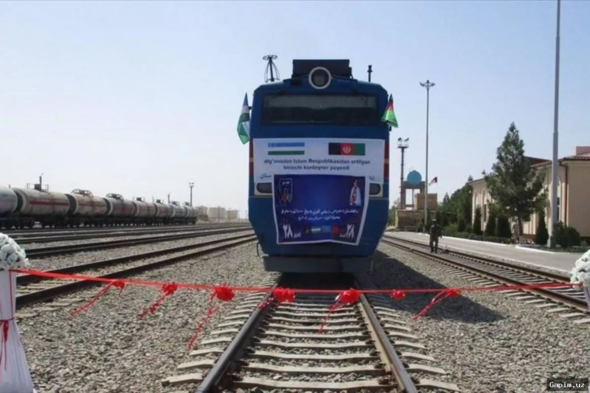 🚂🌏 Xitoy – Qozog‘iston – O‘zbekiston – Afg‘oniston yangi yuk poyezdi yo‘nalishi ishga tushdi