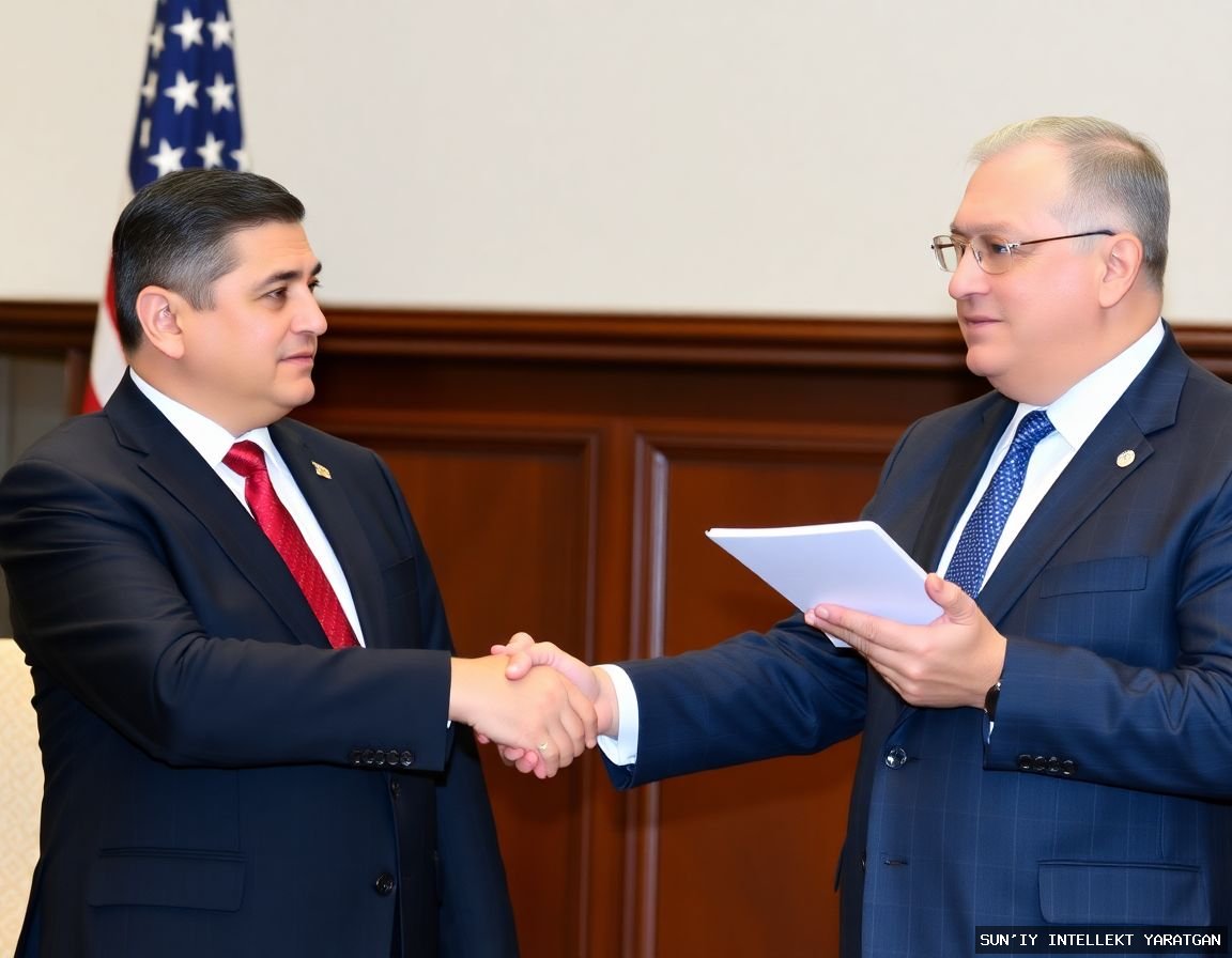 Shavkat Mirziyoyev Holds Meeting with U.S. Secretary of Commerce