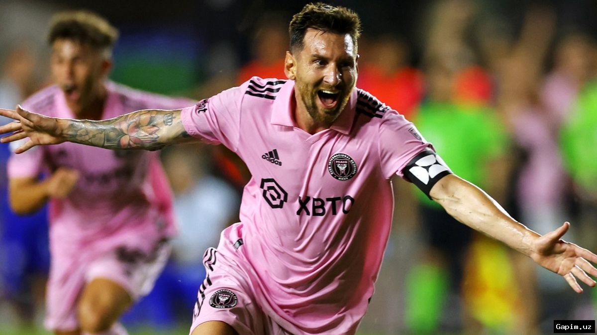 🐐⚽ Lionel Messi ikki gol urib, 'Inter Mayami'ga 'Sinsinnati' ustidan g'alaba keltirdi