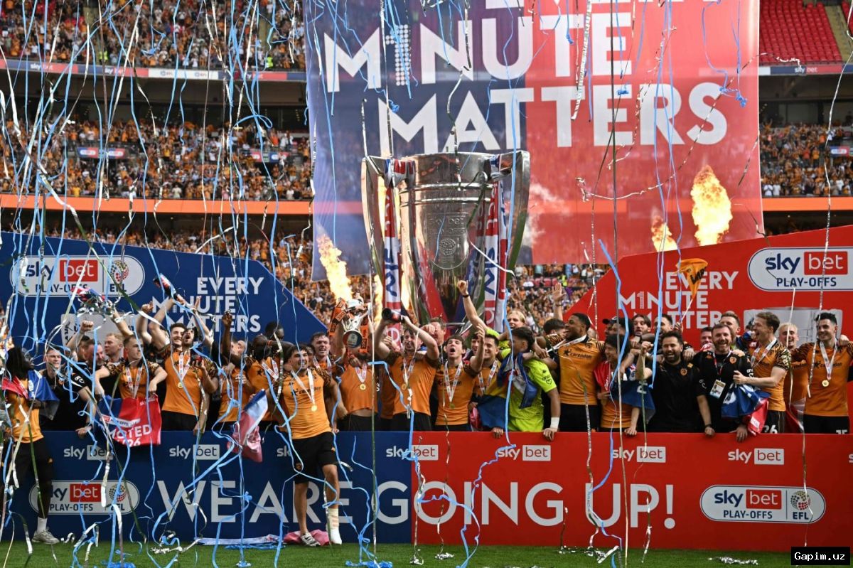 ⚽️🏆 "Hull City" Premer-ligaga qaytdi: Wembleydagi dramatik final