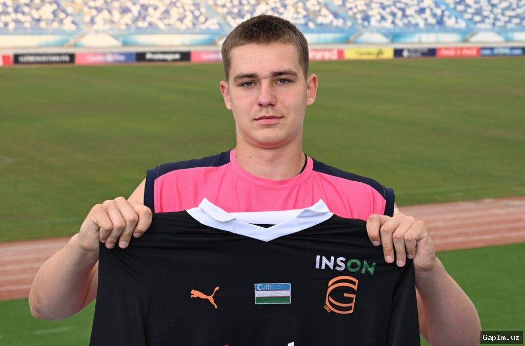 ⚽️🇺🇿 Семнадцатилетний вратарь Тимофей Толстенев дебютировал в Про-лиге Узбекистана за «Газалкент»