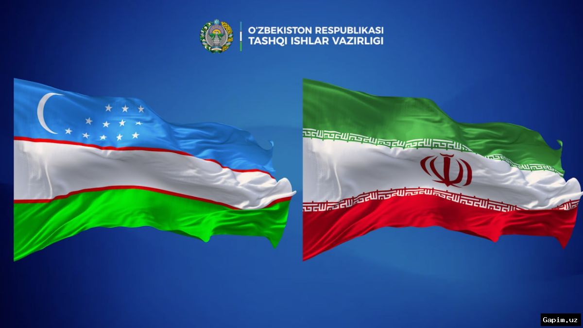 🌍🤝 O‘zbekiston va Eron tashqi ishlar vazirlari mintaqaviy xavfsizlikni muhokama qildi