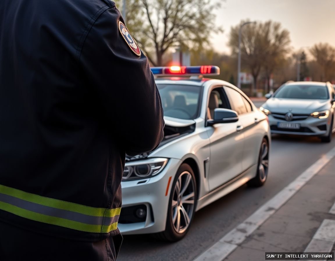 Criminal Case Opened After Teen Driver in BMW Hits Traffic Police Officer in Tashkent