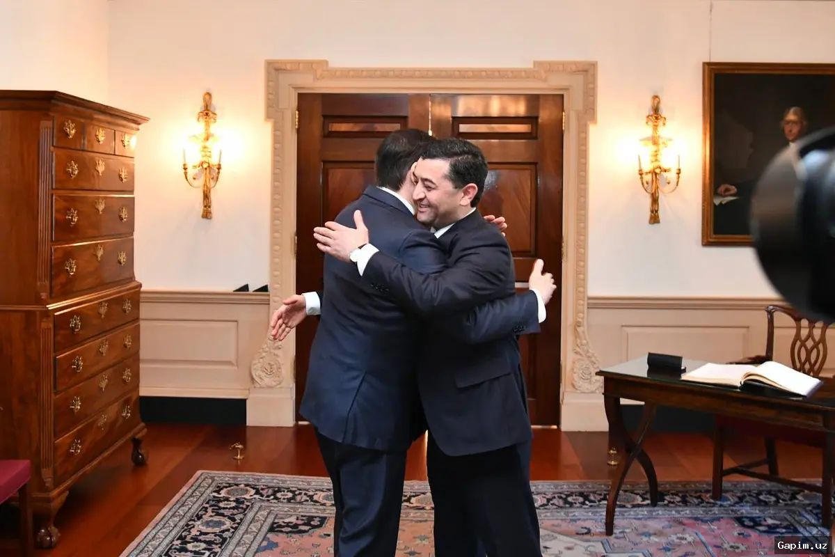 🤝💼 Saida Mirziyoyeva Vashingtonda AQSh Davlat kotibi Marko Rubio bilan uchrashdi