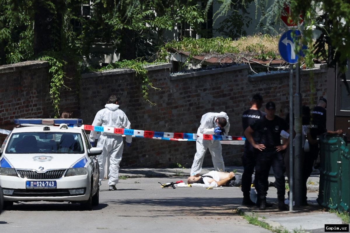 🚨🛡️ Assailant Neutralized After Knife Attack Near Israeli Regime Embassy in Belgrade