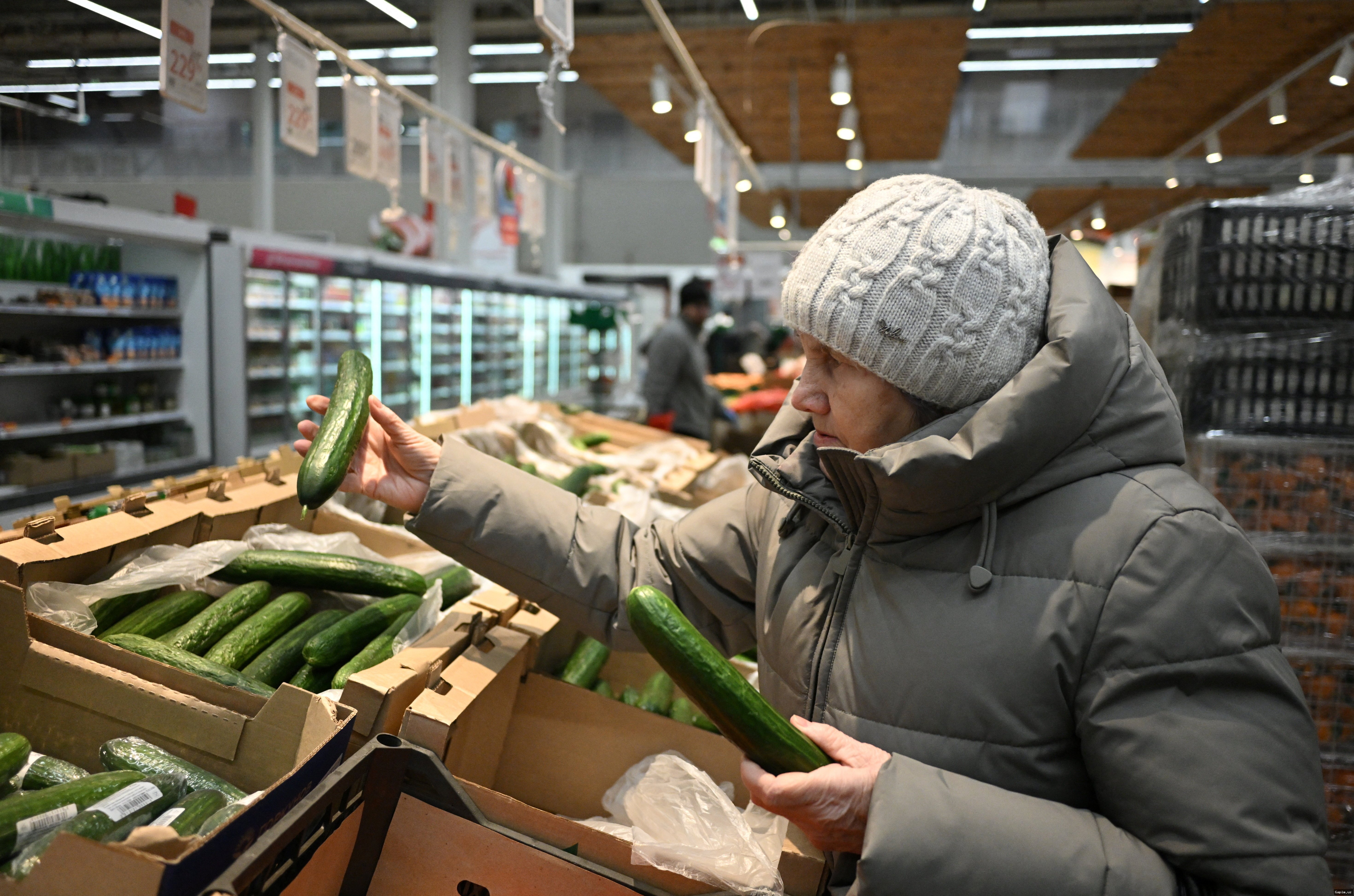 📊🥦 Fevral oyida inflyatsiya 0,6%ni tashkil etdi: Sabzavotlar qimmatlashdi, bodringlar arzonlashdi