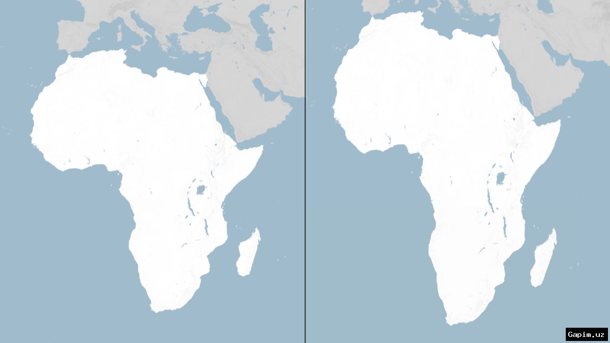 🗺️🌍 UN resolution to redraw global map to project Africa more accurately