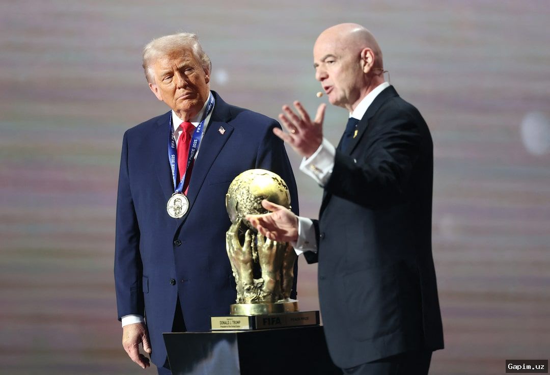 🏆🇺🇸 FIFA prezidenti Infantino Jahon chempionati finalida Tramp bilan birgalikda kubokni topshirishni rejalashtirmoqda