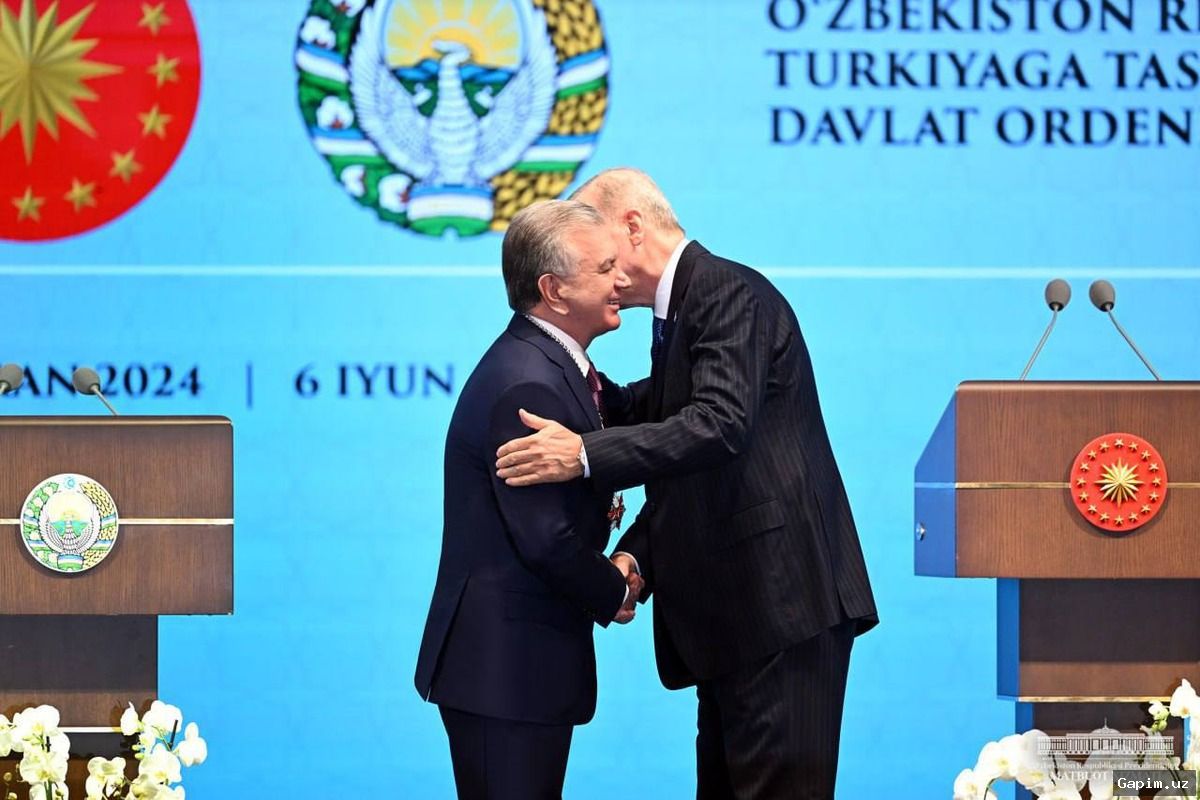 🇹🇷🇺🇿 Саида Мирзиёева провела встречу с лидером Турции Реджепом Эрдоганом