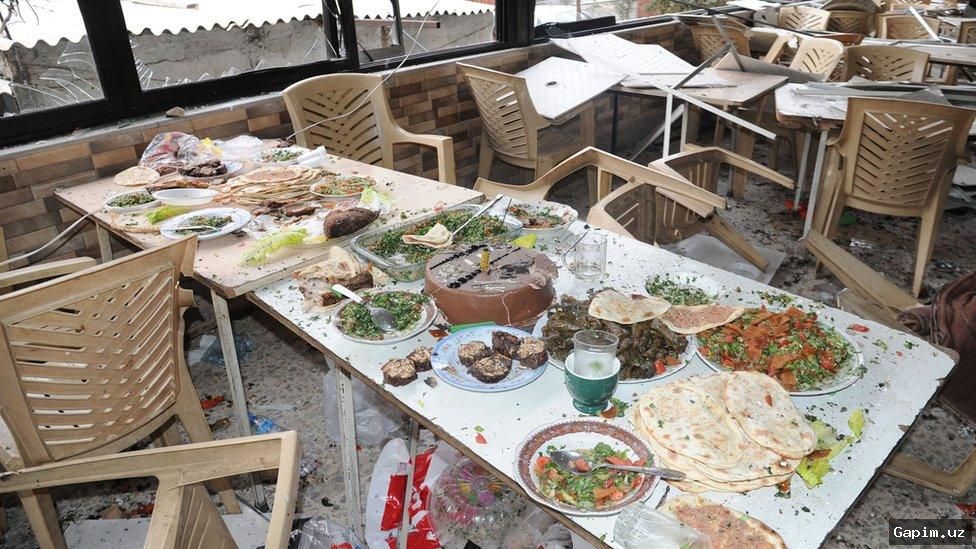 💥☕️ Damashq markazidagi kafeda portlash: kamida 4 kishi halok bo‘ldi