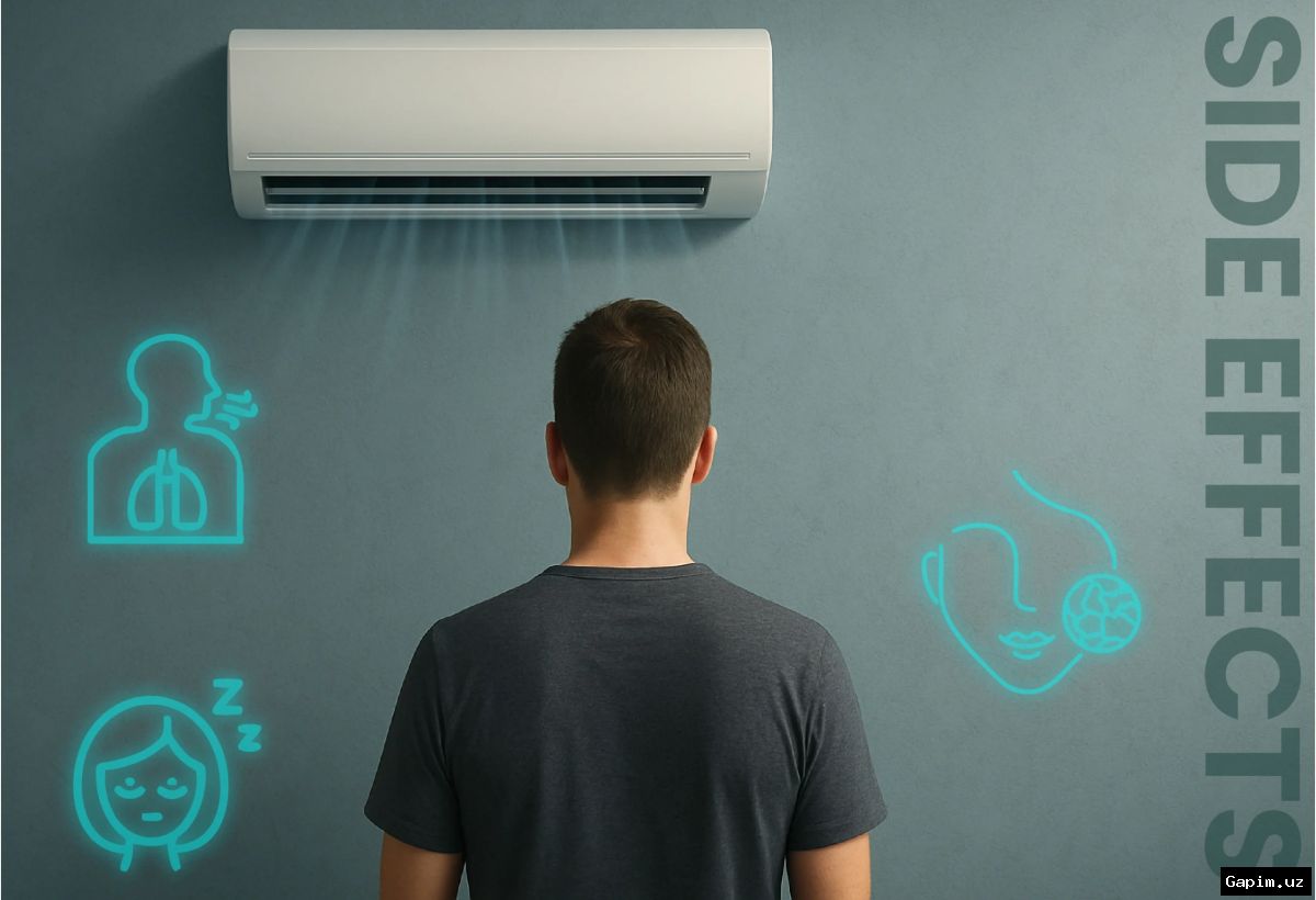 🌡️❄️ How air conditioners affect your health?