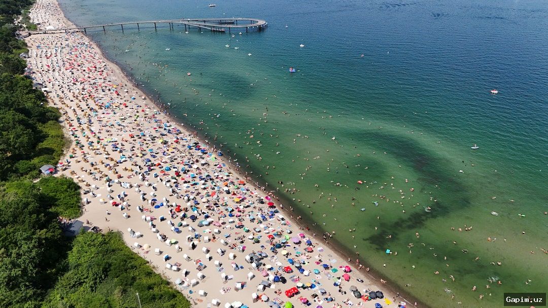 🌡️🔥 Germaniyada rekord darajadagi jazirama: 41,5 daraja, temiryo‘l muammolari va islohotlar bahsi
