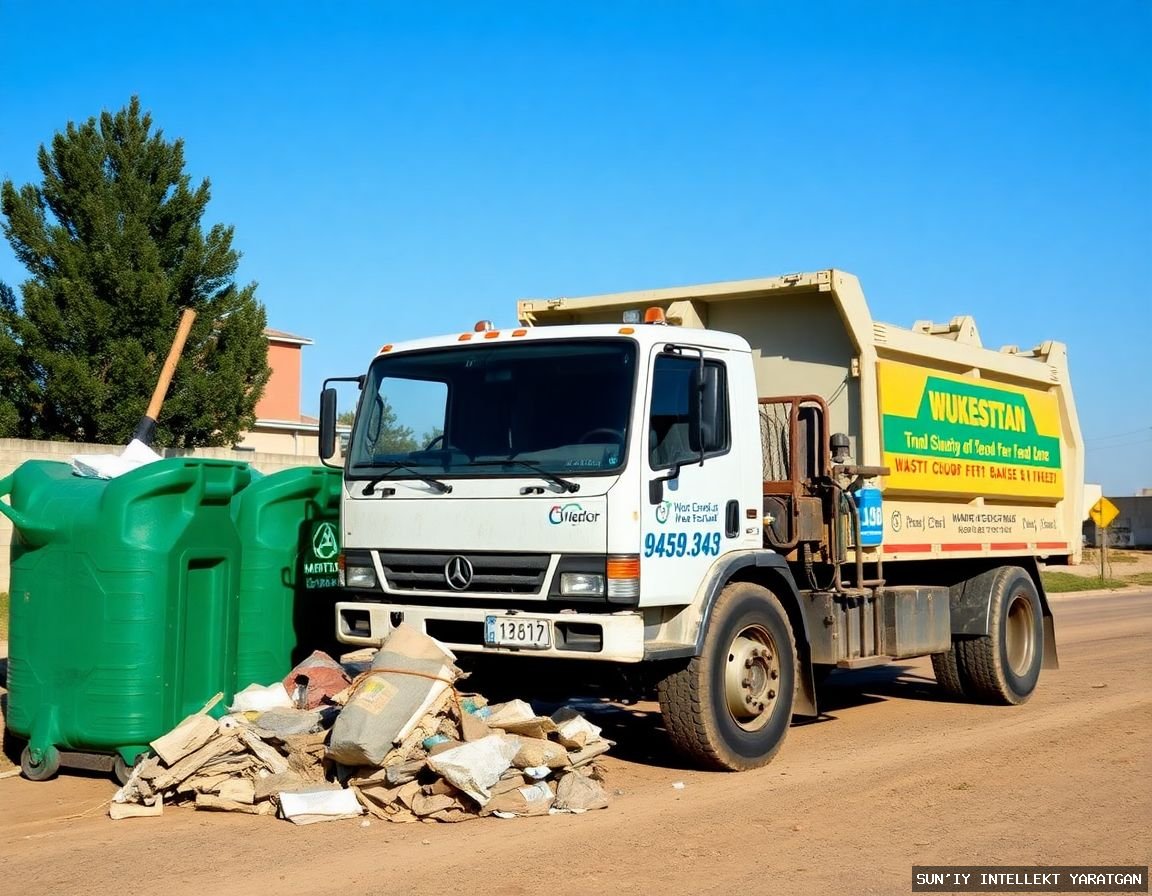 O'zbekistonda chiqindilarni olib ketish xizmatlariga nisbatan 850 dan ortiq shikoyat qayd etildi