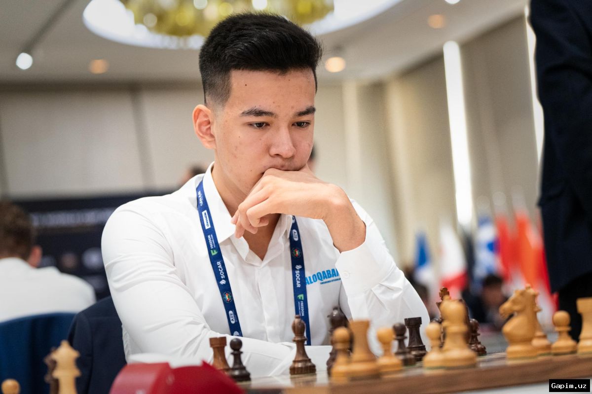 ♟️🇺🇿 Nodirbek Abdusattorov Javohir Sindorovning ulkan iste'dodini Garri Kasparov bilan tenglashtirdi