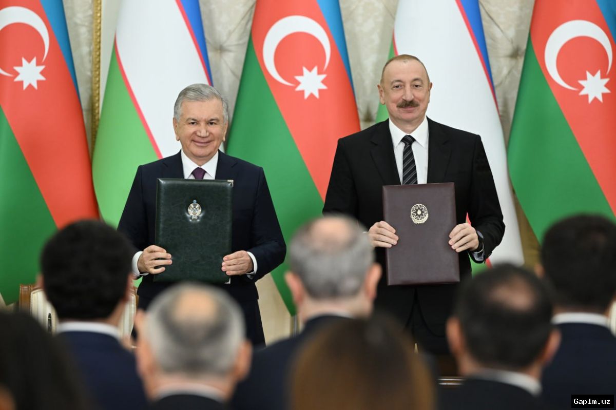 🇺🇿🇦🇿 Торгово-экономическое сотрудничество Узбекистана и Азербайджана резко возросло