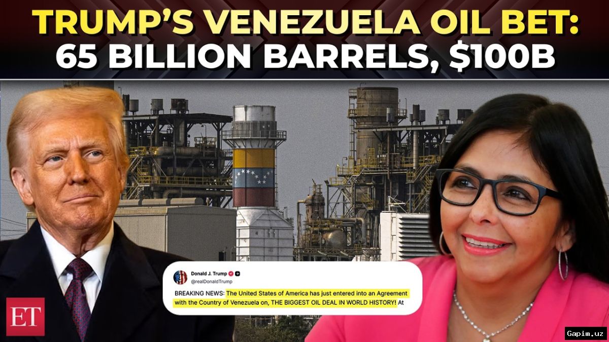 ⚡️🛢 Trump says Venezuelan oil will refill US strategic reserve