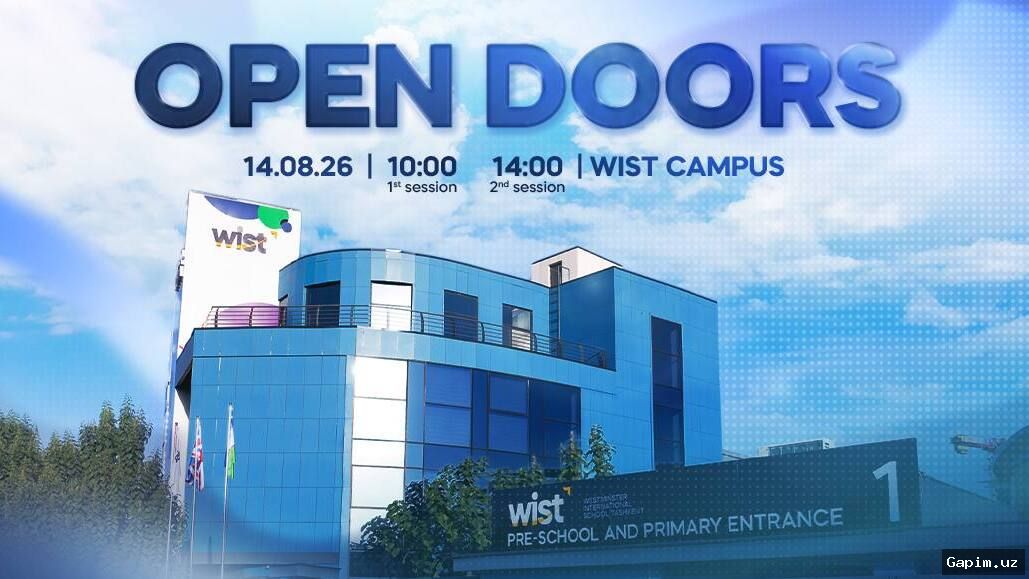 🏫🎓 WIST maktabida ochiq eshiklar kuni — 14 avgust