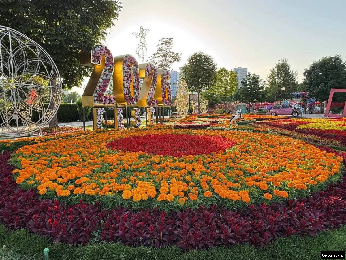 🌹💐 Tashkent allocates 21.5 billion soums for landscaping and social sector