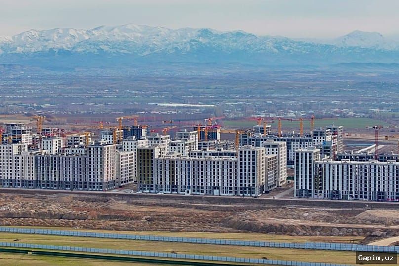 🏗️🏙️ Yangi Toshkentda yil oxirigacha 20 mingta xonadon foydalanishga topshirilishi kutilmoqda