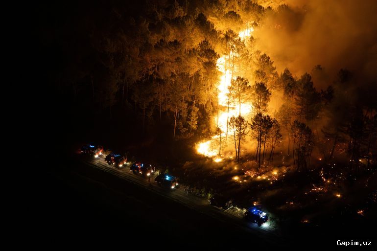 🔥🌍 EU calls for stepped-up climate action as heatwave fuels wildfires in France and Spain