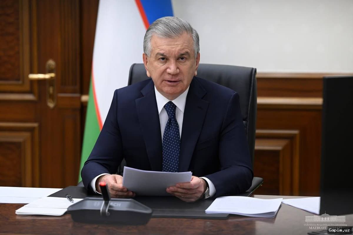 💧🇺🇿 Шавкат Мирзиёев проводит совещание по комплексному развитию Кашкадарьинской области и решению проблем с водой