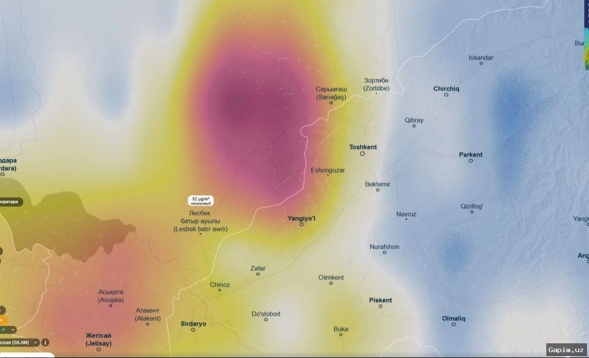 🌡️🌧️ Прогноз погоды в Узбекистане на 4-10 мая: прохладное начало, жара в середине, дожди на выходных