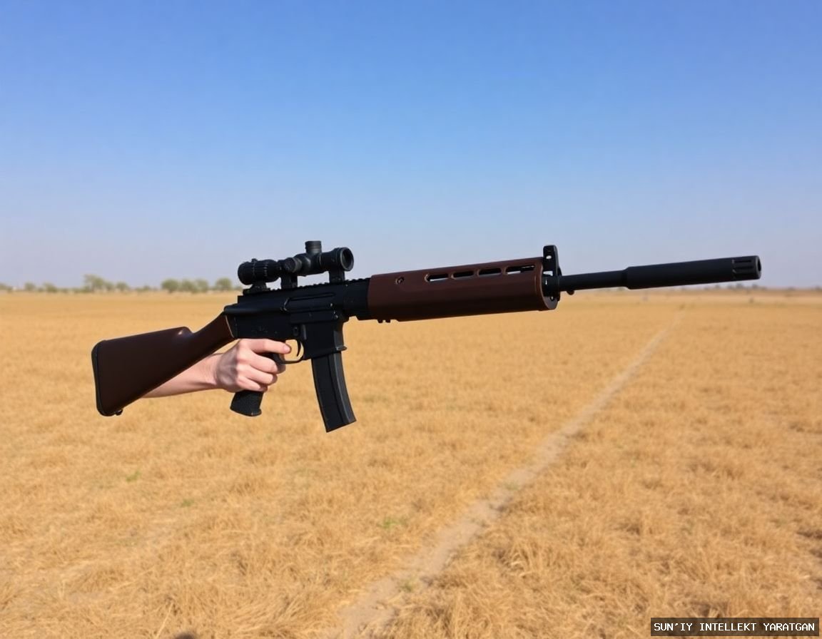 Toshkent viloyati hokimiyati: Internetda tarqalgan videodan so‘ng qurol musodara qilindi