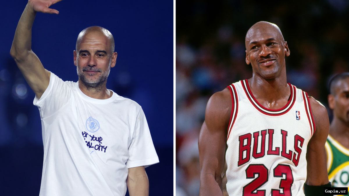 🏀🎤 Maykl Jordan Pep Gvardiolaga hurmat bajo keltirdi: «Ajoyib faoliyatingiz bilan tabriklayman»