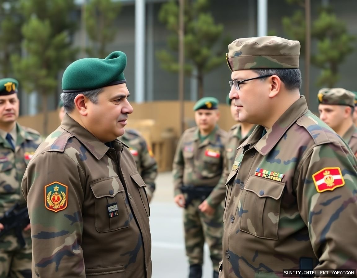 Prezident Surxondaryo harbiy qismining sharoitlari va qurollanishi bilan tanishdi